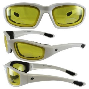 Очки солнцезащитные BIRDZ Oriole White Frame (Yellow)