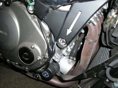 CRAZY IRON Слайдеры HONDA CBR1000RR `04-`05