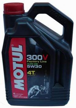 Масло моторное MOTUL 300 V 4T Factory Line 5W-30 100% Double Ester 4л