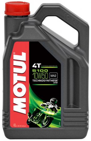 Масло моторное MOTUL 5100 4T 10W-50 Technosynt/Ester 4л
