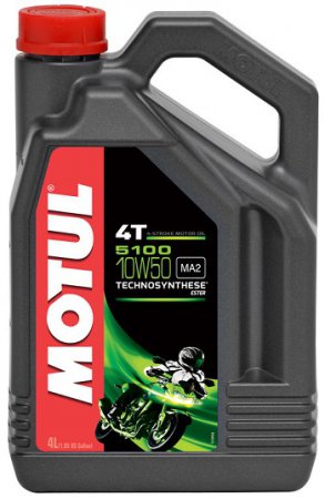 Масло моторное MOTUL 5100 4T 10W-50 Technosynt/Ester 4л