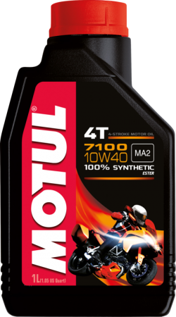 Масло моторное MOTUL 7100 4T 10W-40 100% Synth. Ester 1л