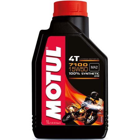 Масло моторное MOTUL 7100 4T 15W-50 100% Synth. Ester 1л
