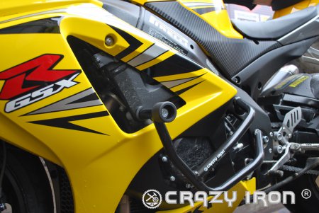 CRAZY IRON Дуги SUZUKI GSXR1000 `07-`08 + Слайдеры на дуги