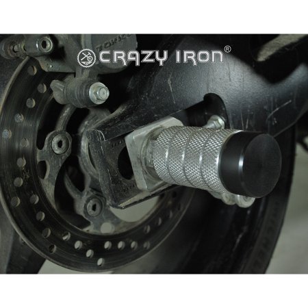 CRAZY IRON Пеги в ось заднего колеса SUZUKI GSXR1000 `05-`08