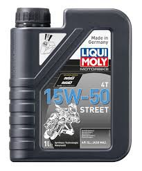 Масло моторное Liqui Moly Motorbike 4T Street 15W50 1л