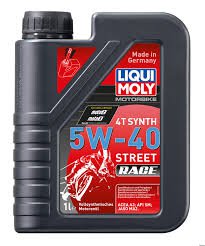 Масло моторное Liqui Moly Motorbike 4T Street Race 5W40 1л