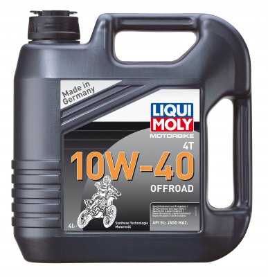 Масло моторное Liqui Moly Motorbike 4T Offroad 10W40 4л