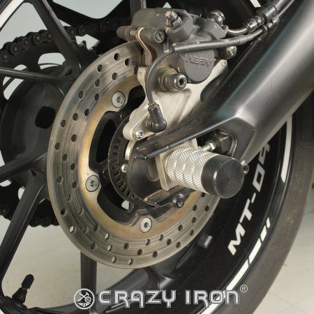 CRAZY IRON Пеги в ось заднего колеса YAMAHA  MT-09, FZ-09 2013-2016;  XSR900, TRACER 2014-2019