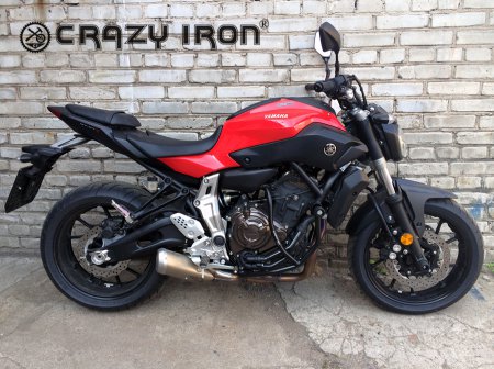 CRAZY IRON Дуги YAMAHA MT-07 + Слайдеры на дуги