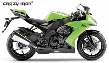 CRAZY IRON Слайдеры KAWASAKI ZX10R `08-`10