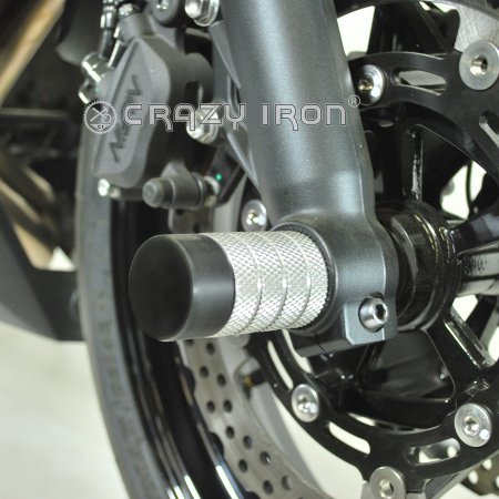 CRAZY IRON Пеги в ось переднего колеса KAWASAKI Ninja 650; Z650 2017-