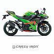 CRAZY IRON ЗАЩИТА RACE RAIL KAWASAKI NINJA 400 2018-