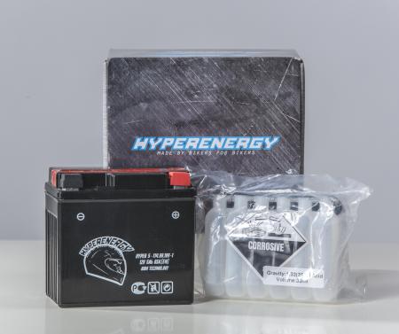 Аккумулятор Hyperenergy YTX5L-BS, YTZ7S, YT5L-BS