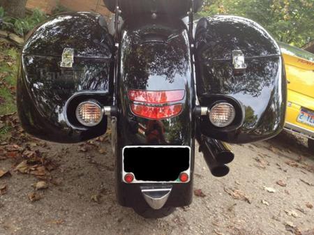 Люстра доп света Honda vtx1300 Cobra