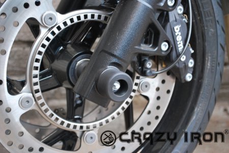 CRAZY IRON Слайдеры BMW F800S ; F800ST ; F800R в ось переднего колеса