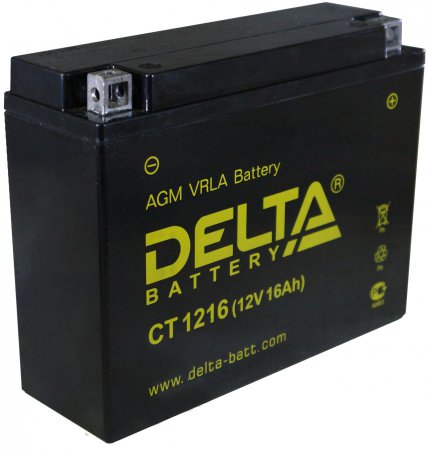 Аккумулятор DELTA  CT1216