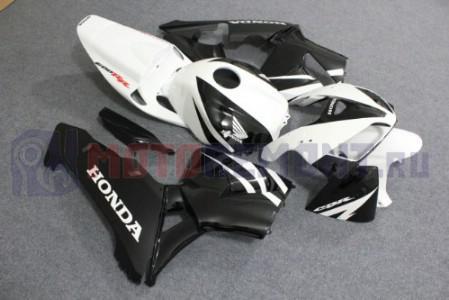 Комплект пластика для мотоцикла Honda CBR 600 RR 2005-2006 Бело-Черный