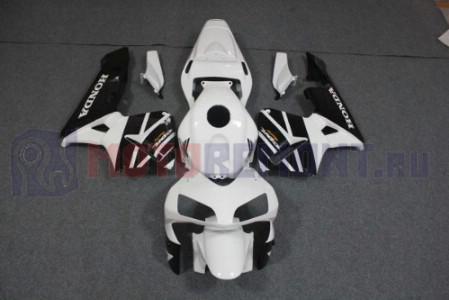Комплект пластика для мотоцикла Honda CBR 600 RR 2003-2004 Бело-Черный Заводской