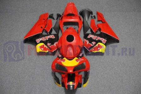 Комплект пластика для мотоцикла Honda CBR 600 RR 2003-2004 RedBull красный