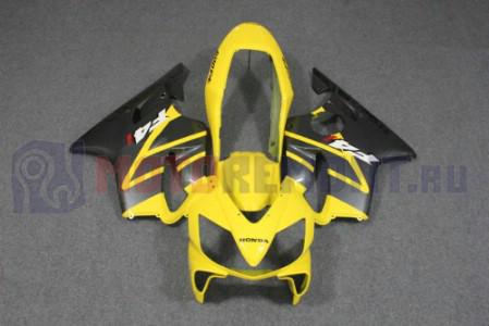 Комплект пластика для мотоцикла Honda CBR 600 F4I 2004-2007 Желто-Серый Заводской