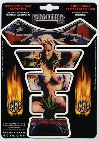 Наклейка на бак LETHAL THREAT PANTERA REBELHIGH