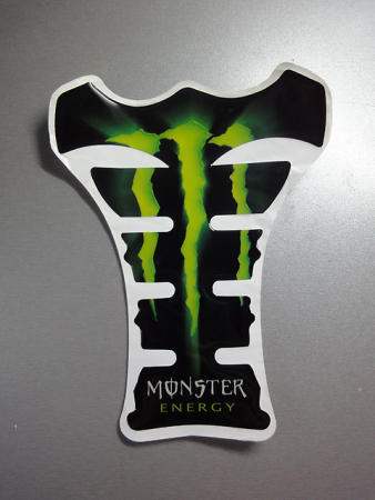 Наклейка на бак MONSTER