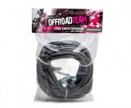 Трос синтетический для лебедки OffRoadTeam Professional 5,5мм х 15м