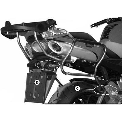 Крепеж боковых кофров Givi V35 Monokey для SUZUKI GSR 600 (06 > 11)