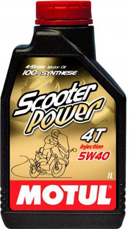 Масло MOTUL Scooter POWER 4T 5w40 1л