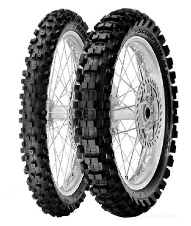 Резина 110/90-17 Pirelli Scorpion MX Extra J