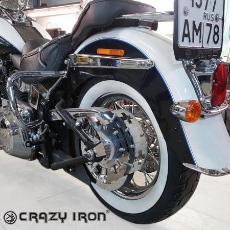 CRAZY IRON РАМКА ДЛЯ НОМЕРА МОТОЦИКЛА CHOPPER