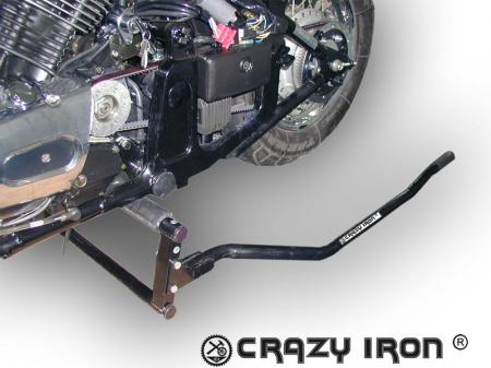 CRAZY IRON ПОДСТАВКА ДЛЯ ЧОППЕРА И SUZUKI HAYABUSA PROFI