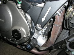 CRAZY IRON Слайдеры HONDA CBR1000RR `04-`05