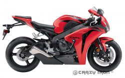 CRAZY IRON Дуги HONDA CBR1000RR `08-`11 + Слайдеры на дуги