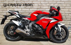 CRAZY IRON Дуги HONDA CBR1000RR `12-`16 + Слайдеры на дуги