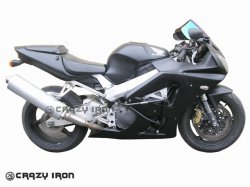 CRAZY IRON Дуги HONDA CBR929RR + Слайдеры на дуги