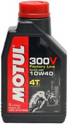 Масло моторное MOTUL 300 V 4T Factory Line 10W-40 100% Double Ester 1л