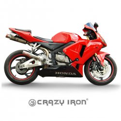 CRAZY IRON Дуги v.2 HONDA CBR600RR до -`06 + Слайдеры на дуги