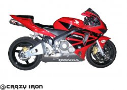 CRAZY IRON Слайдеры HONDA CBR600RR до `06 в ось маятника