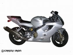 CRAZY IRON Слайдеры HONDA CBR600F4; F5