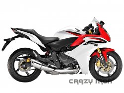 CRAZY IRON Слайдеры HONDA CBR600F от 2011-