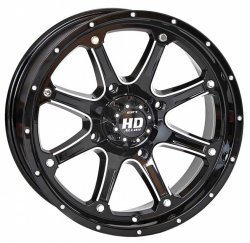 HD5 Beadlock черные матовые 4/137 R14: 14х7