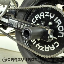 CRAZY IRON Пеги в ось заднего колеса HONDA GROM MSX125 `13-`16