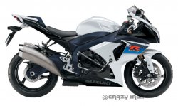 CRAZY IRON Дуги SUZUKI GSXR1000 `09-`16 + Слайдеры на дуги