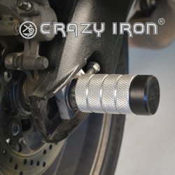 CRAZY IRON Пеги в ось заднего колеса SUZUKI GSXR1000 `09-`11