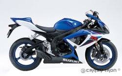 CRAZY IRON Слайдеры SUZUKI GSXR600/750 `06-`10