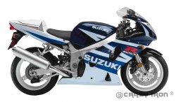 CRAZY IRON Слайдеры SUZUKI GSXR600/750 `01-`03