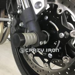 CRAZY IRON Пеги в ось переднего колеса SUZUKI GSR750