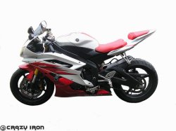 CRAZY IRON Слайдеры YAMAHA YZF-R6 `06-`07